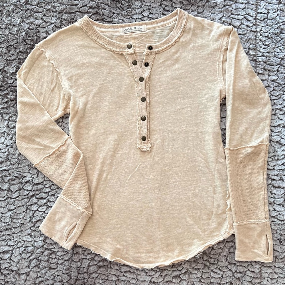 We The Free Henley Tee